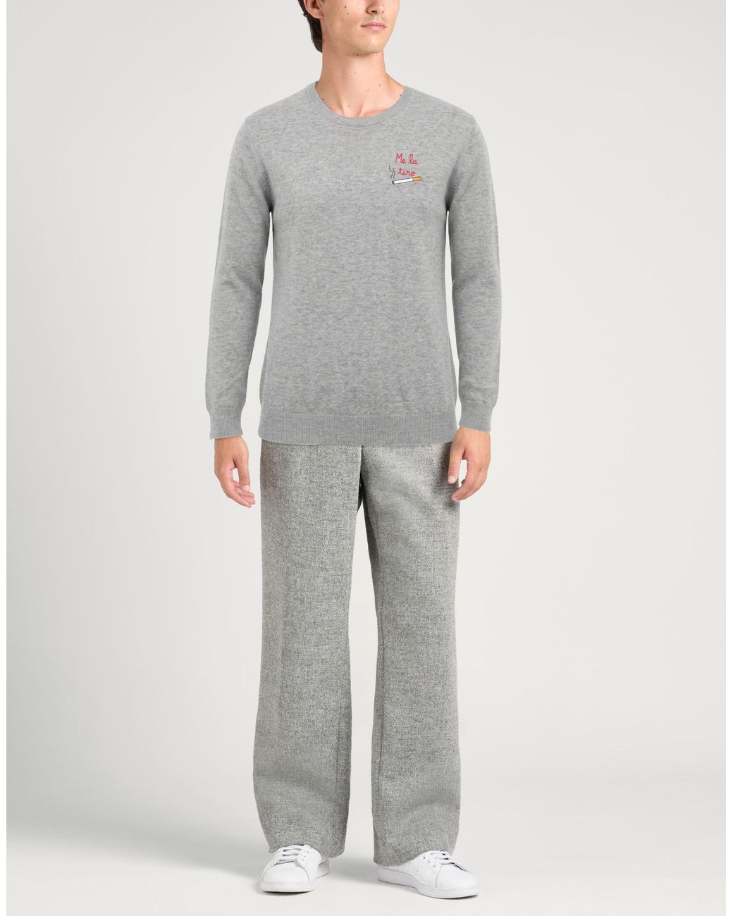 Mc2 Saint Barth Gray Jumper for men