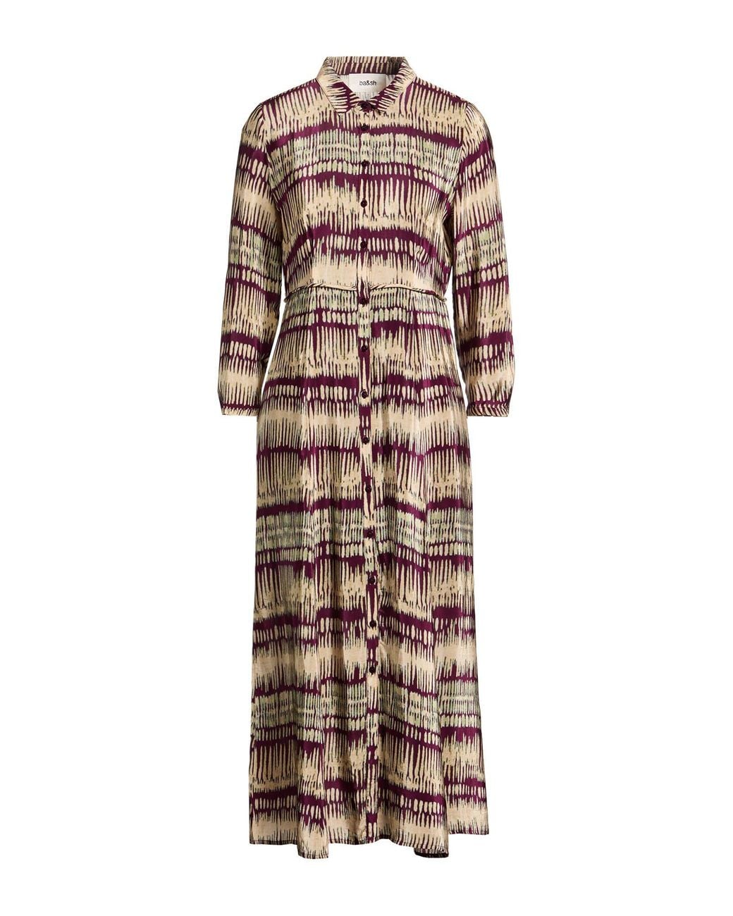 Ba&sh Red Midi Dress