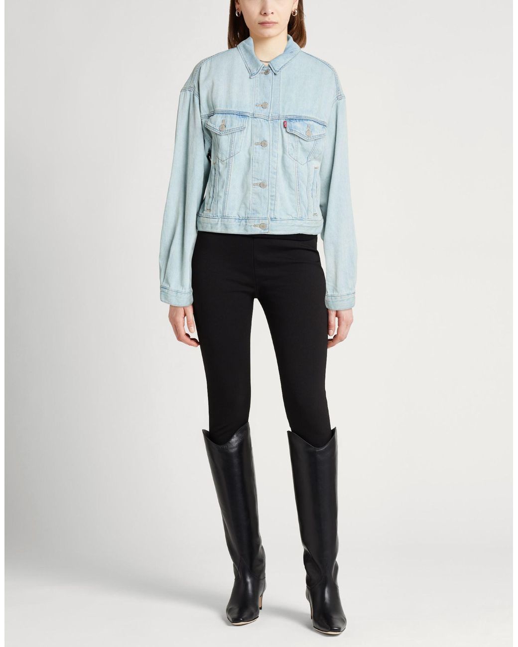 Levi's Blue Denim Outerwear