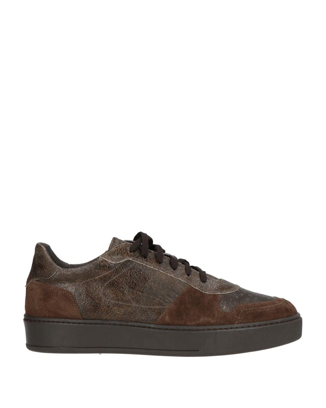 Andrea Ventura Firenze Brown Sneakers Leather for men