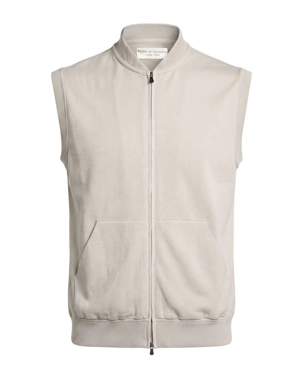 FILIPPO DE LAURENTIIS White Light Cardigan Cotton for men