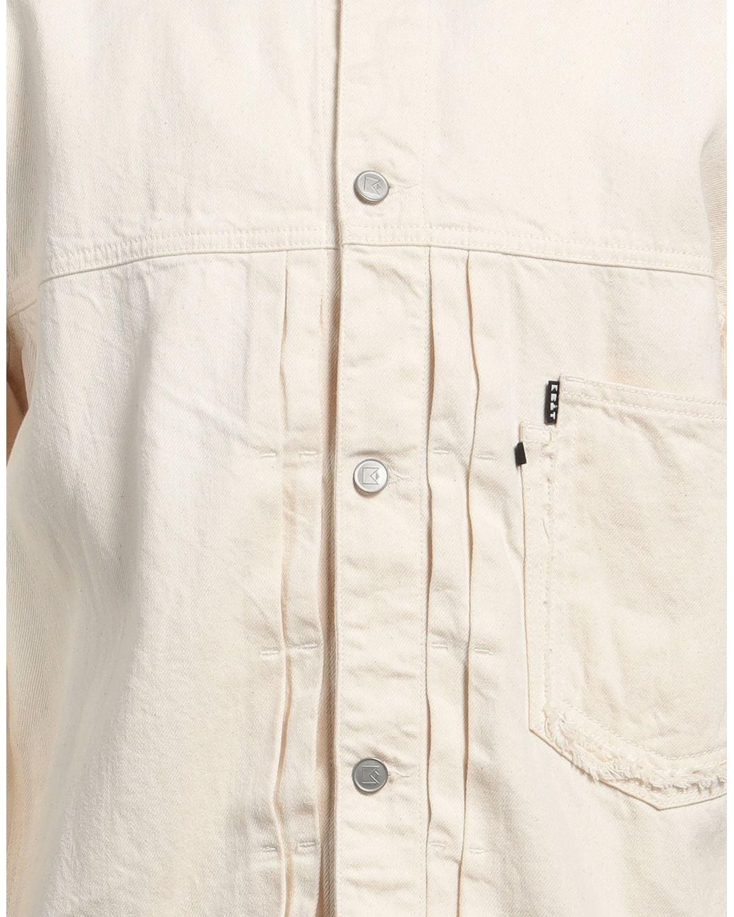 EBIT Natural Denim Outerwear Cotton for men