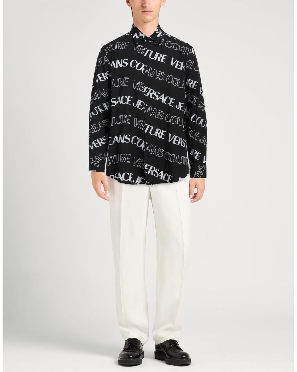 Versace Jeans Couture Black Shirt for men