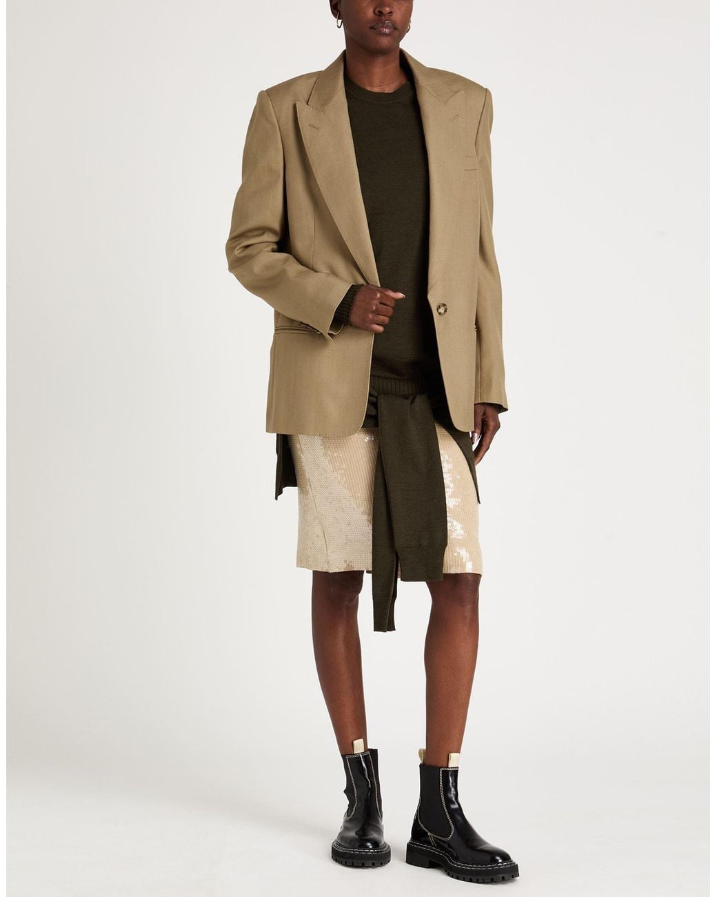 Stella McCartney Natural Blazer