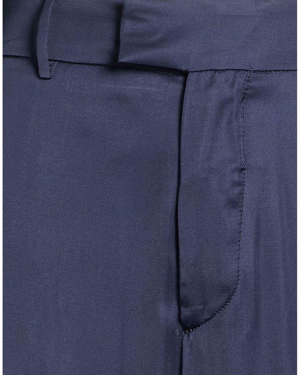 Berwich Blue Midnight Pants Polyester, Elastane