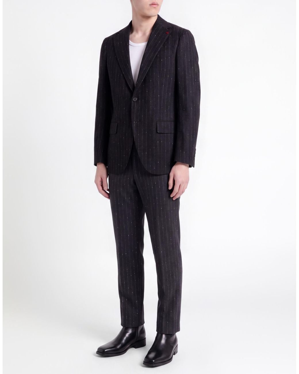 Isaia Black Suit for men