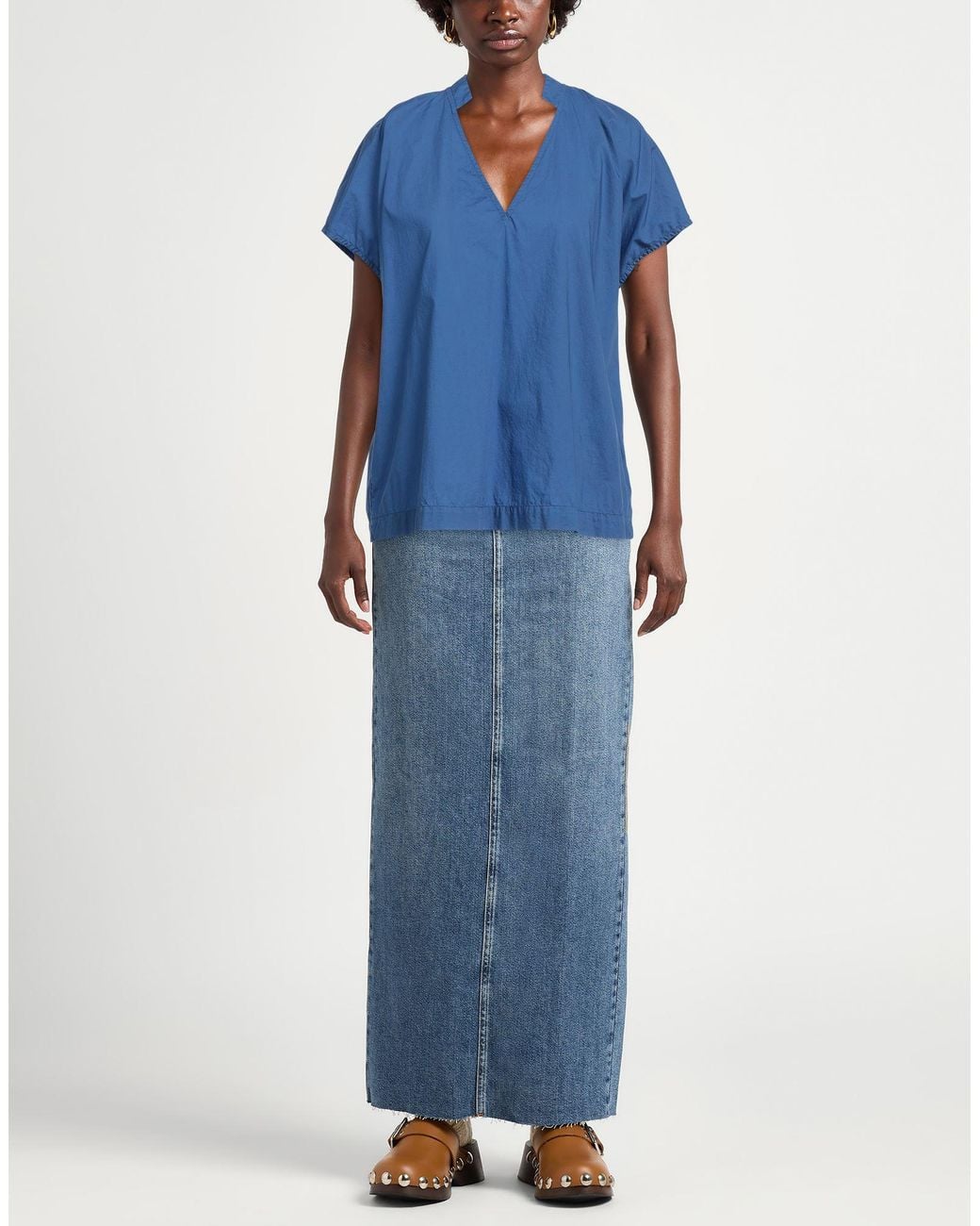 Xacus Blue Top Cotton