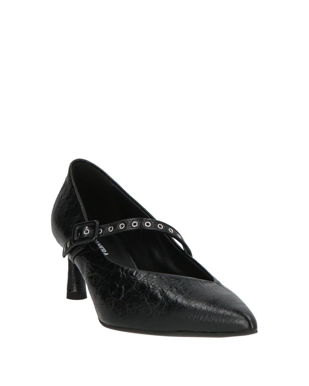 Halmanera Black Pumps Leather