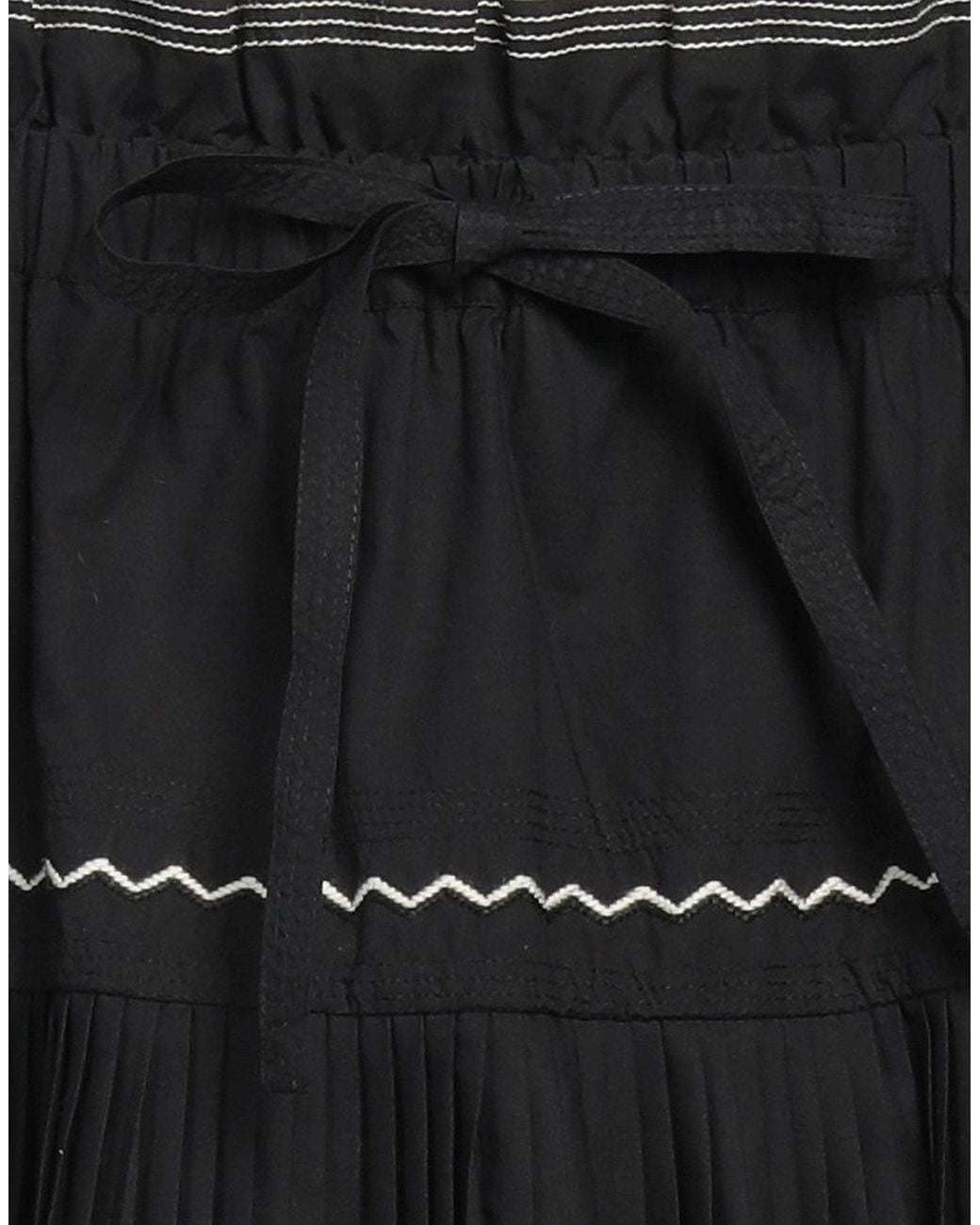 Ulla Johnson Black Mini Skirt