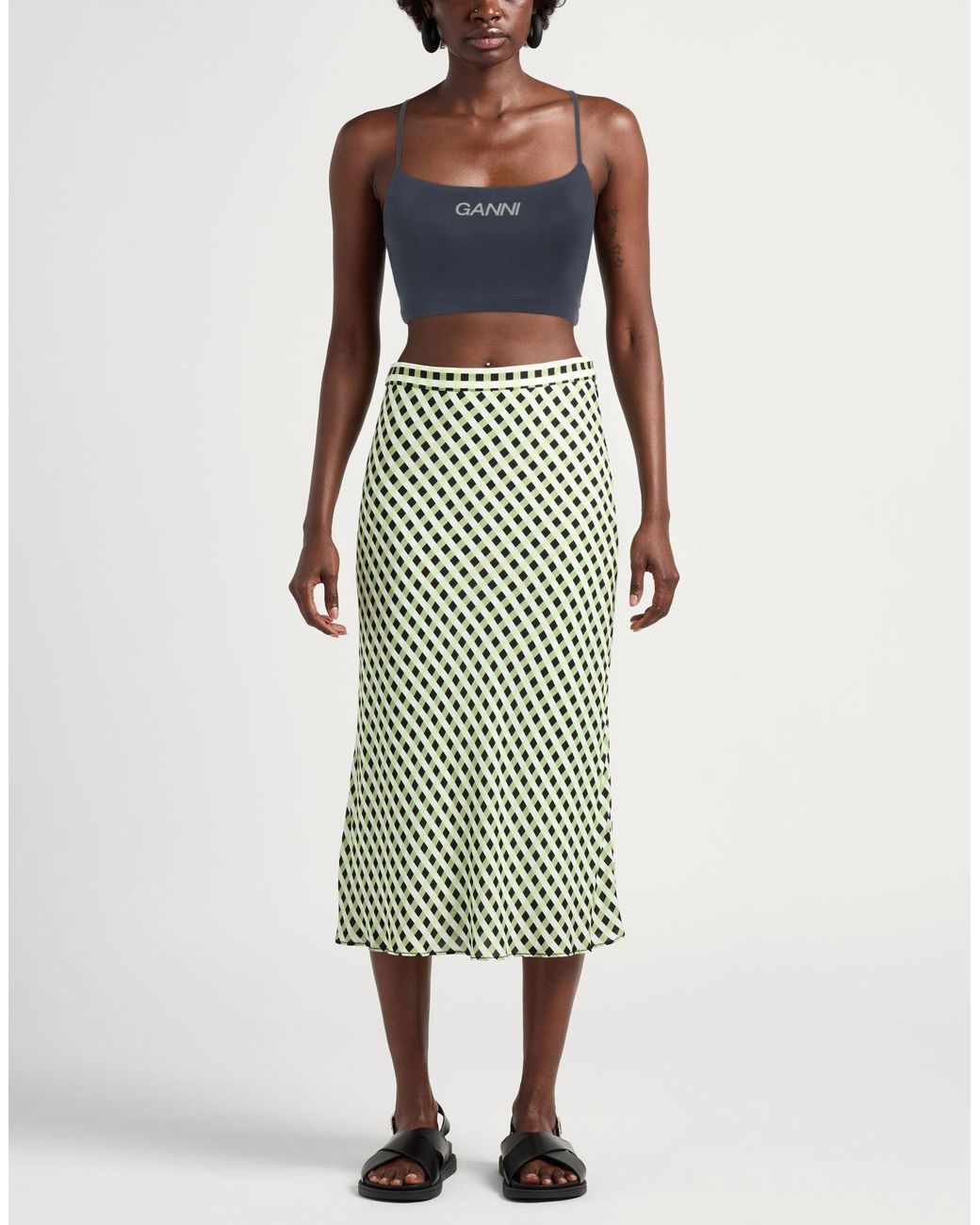 Ganni Blue Top