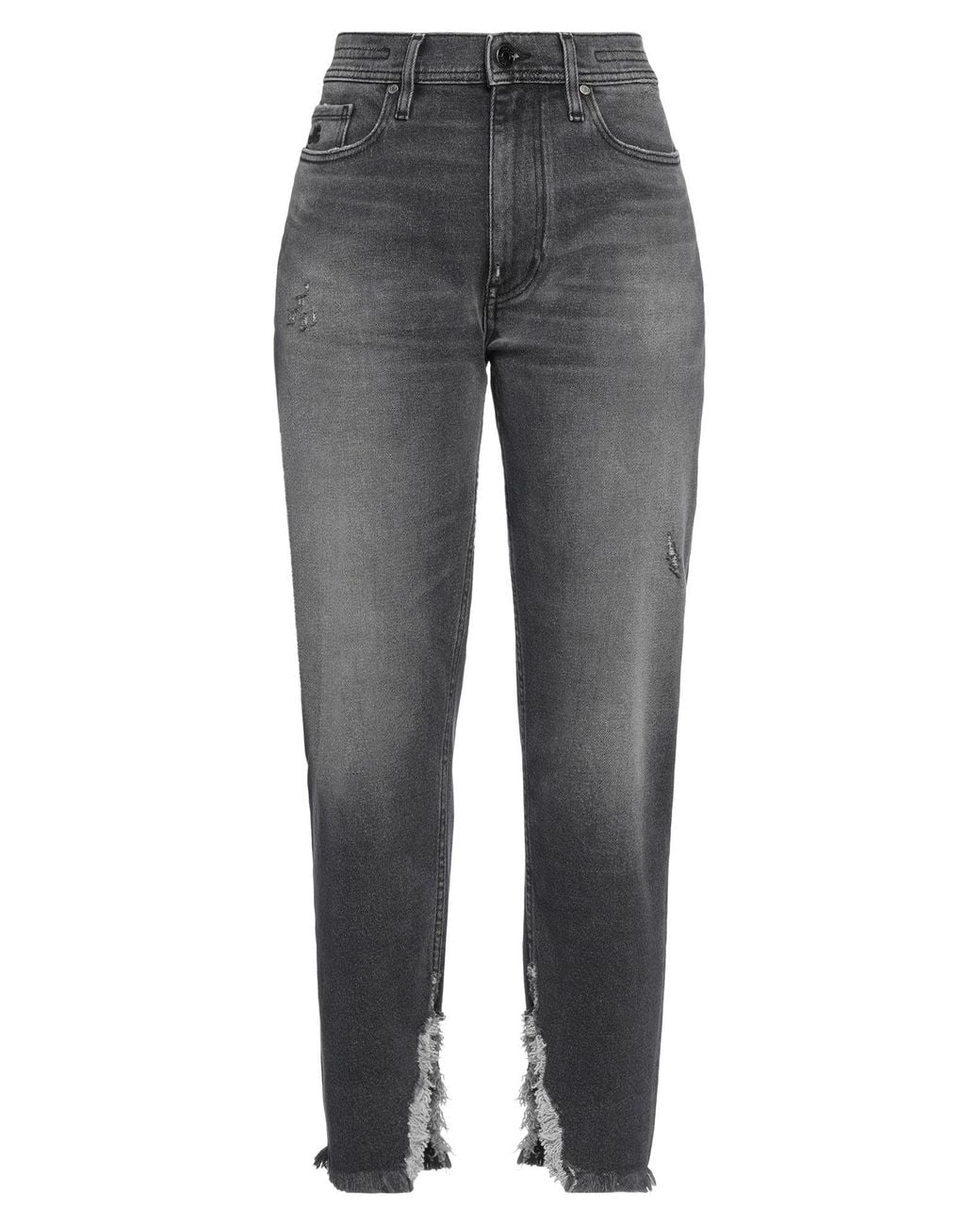 Jacob Cohen Gray Jeans Cotton, Elastane, Polyester