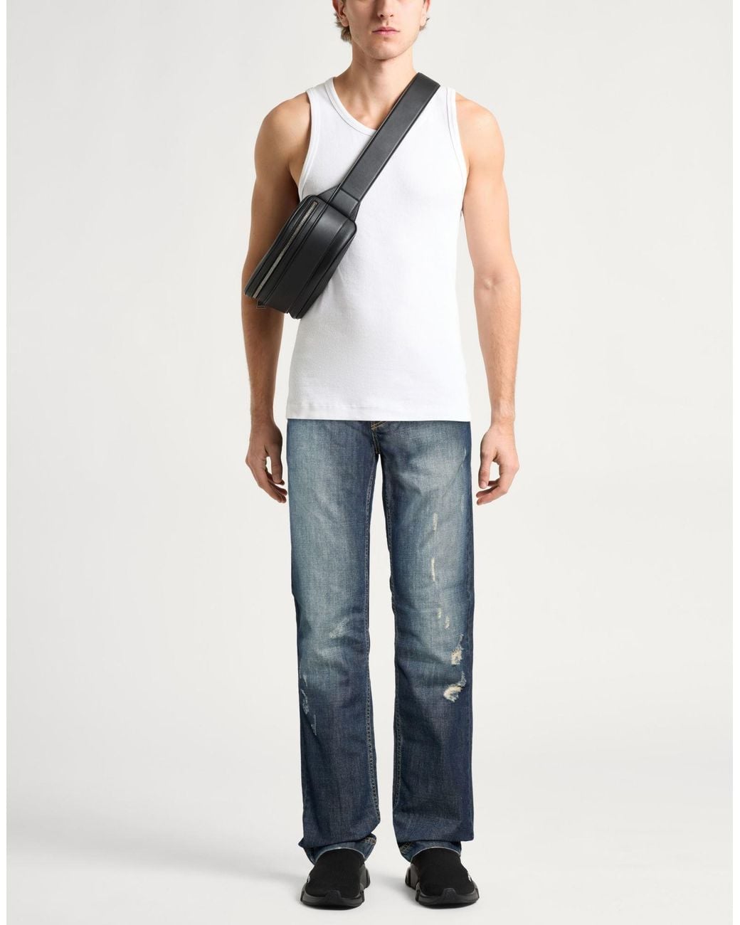 Frankie Morello Blue Jeans Cotton for men