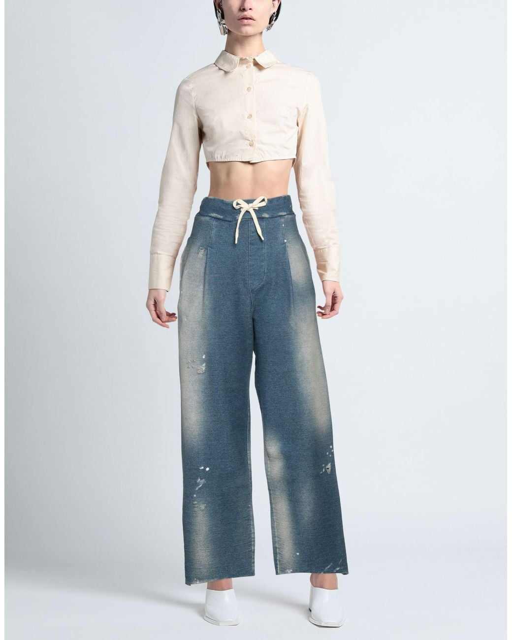 A PAPER KID Blue Jeans