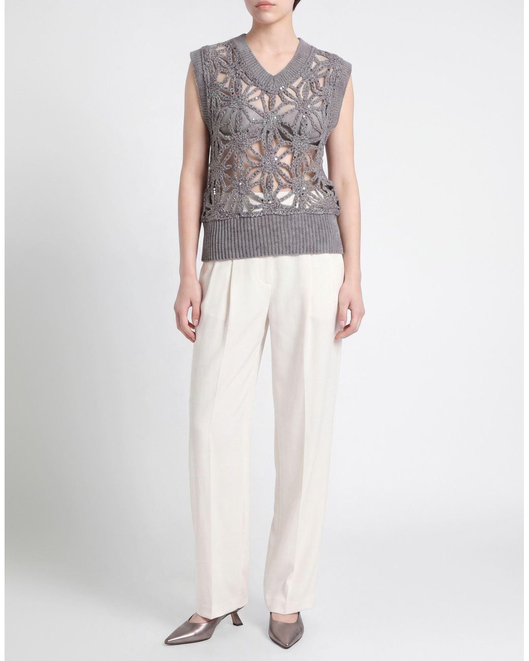 Pullover No Secrets de color Gray