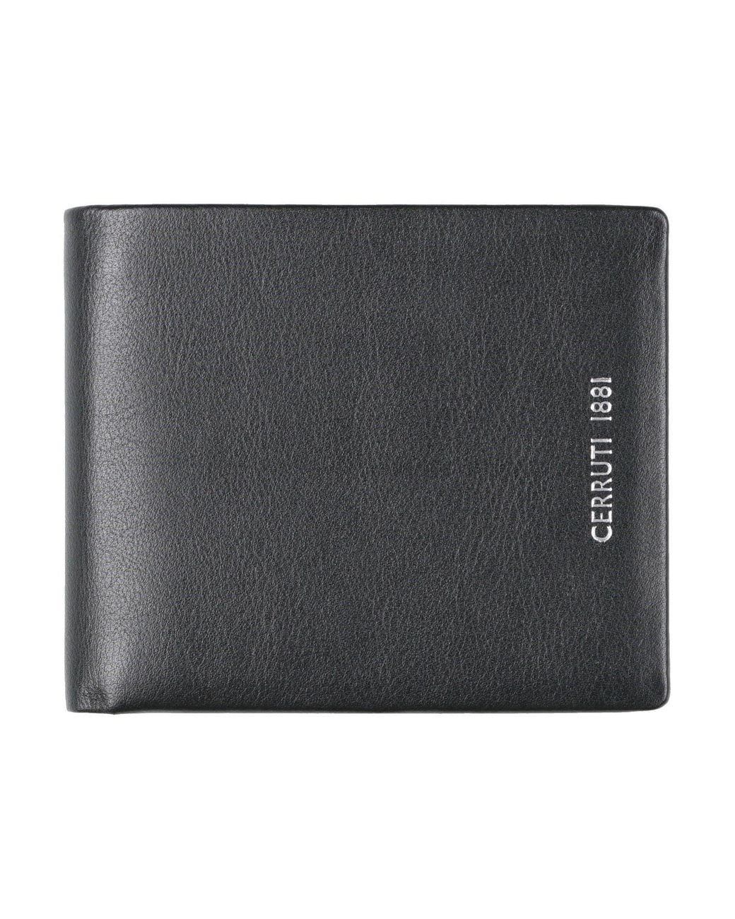 Cerruti 1881 Black Wallet Cow Leather for men