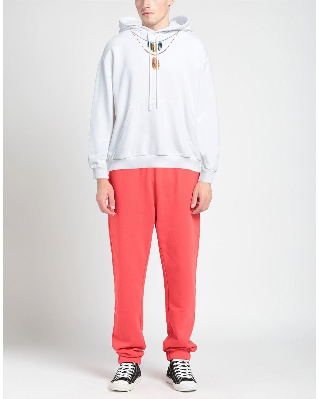 Marcelo Burlon White Sweatshirt for men