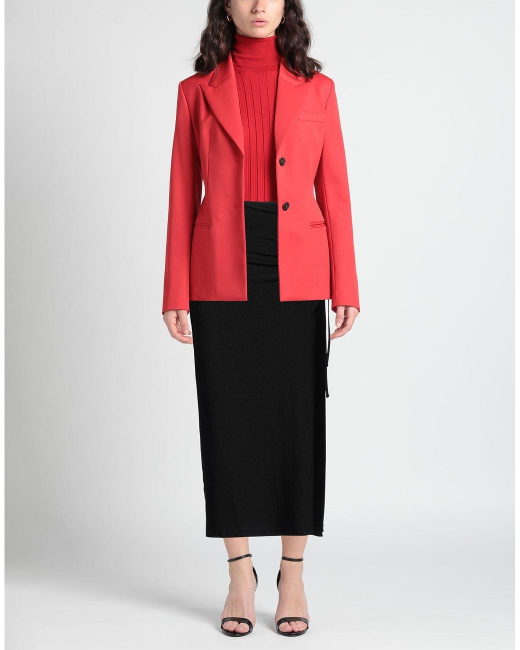 Sandro Black Maxi Skirt