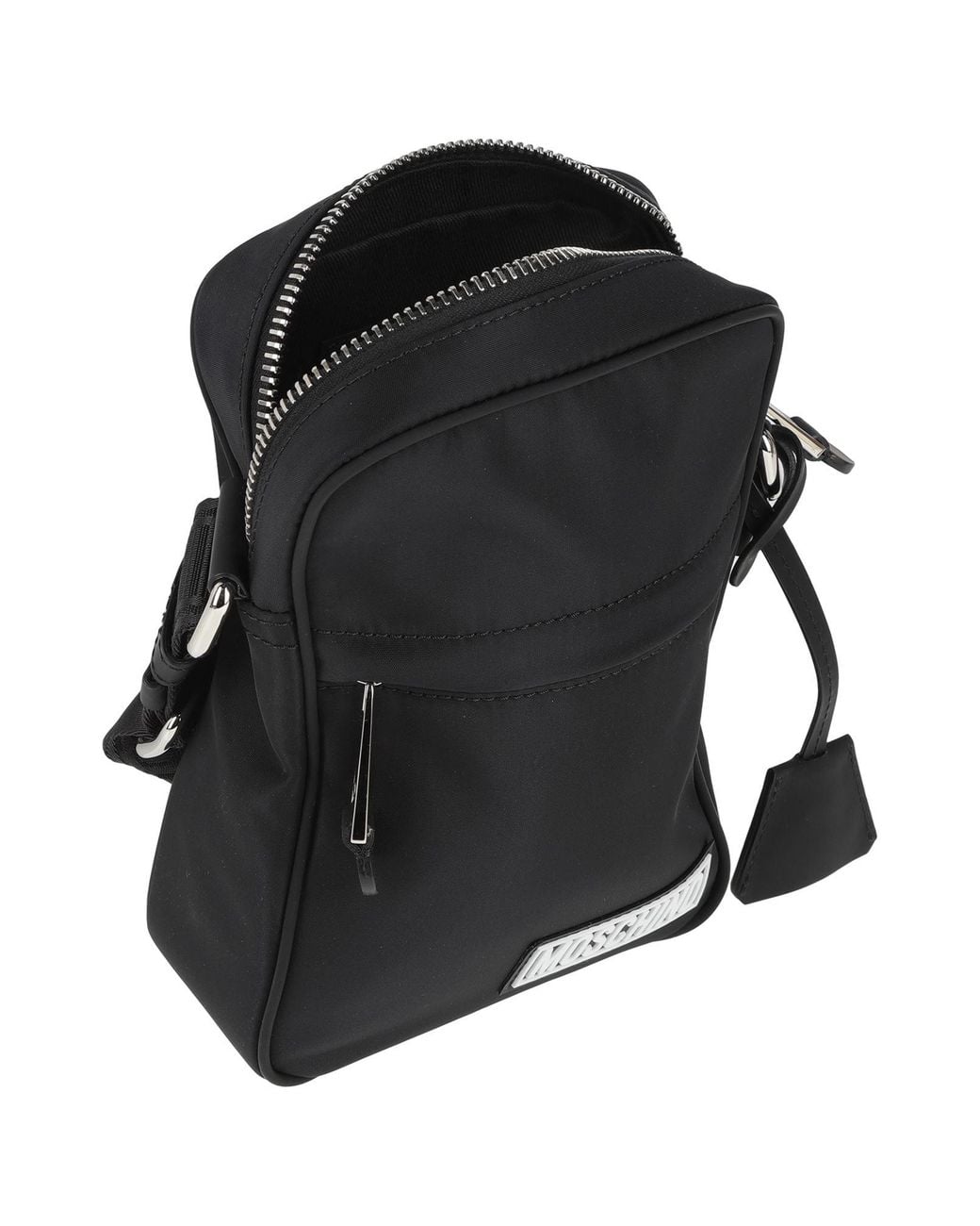Borse A Tracolla di Moschino in Black da Uomo