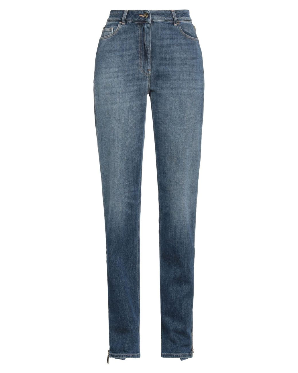 Elisabetta Franchi Blue Jeans Cotton, Elastane