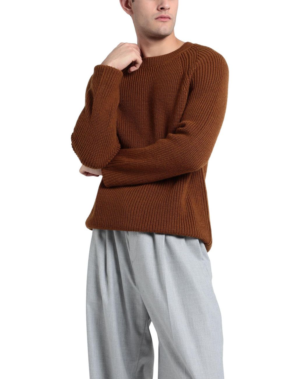 Minimum Brown Sweater for men