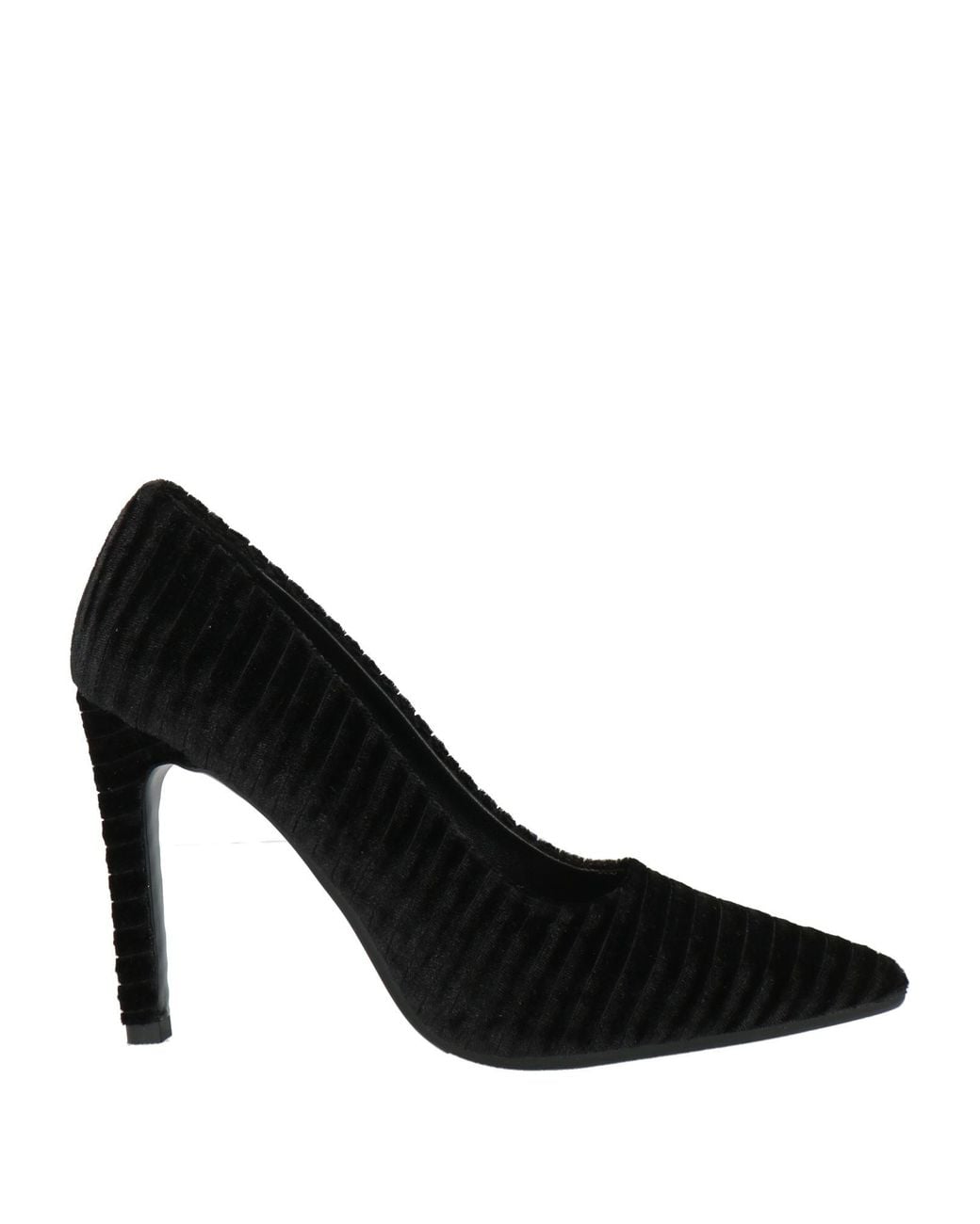 Luciano Barachini Black Pumps Textile Fibers
