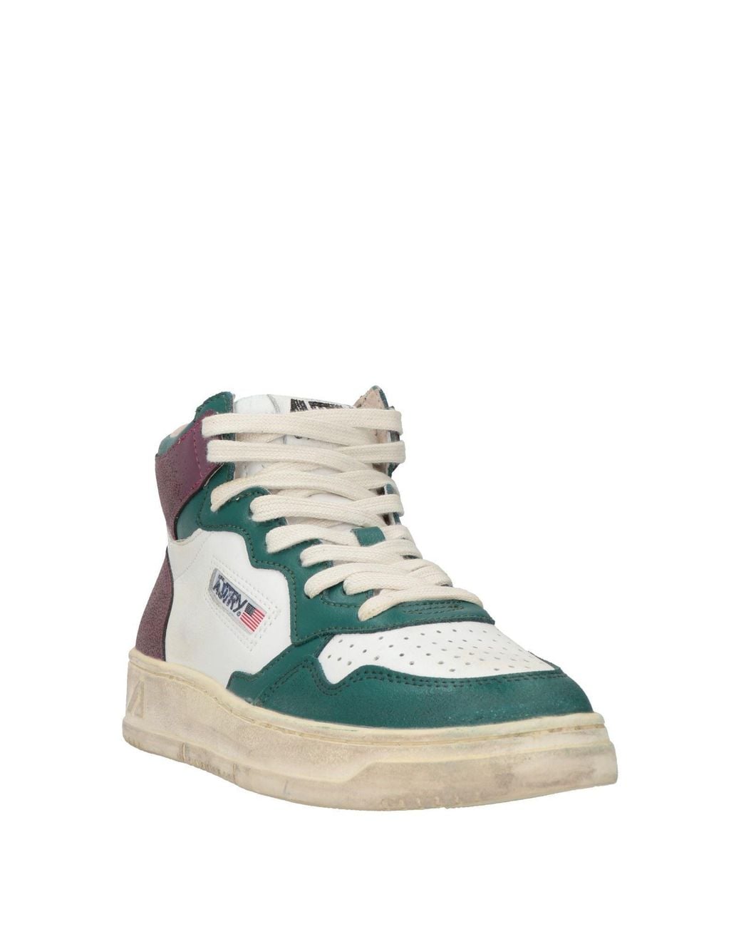 Autry Green Sneakers Leather