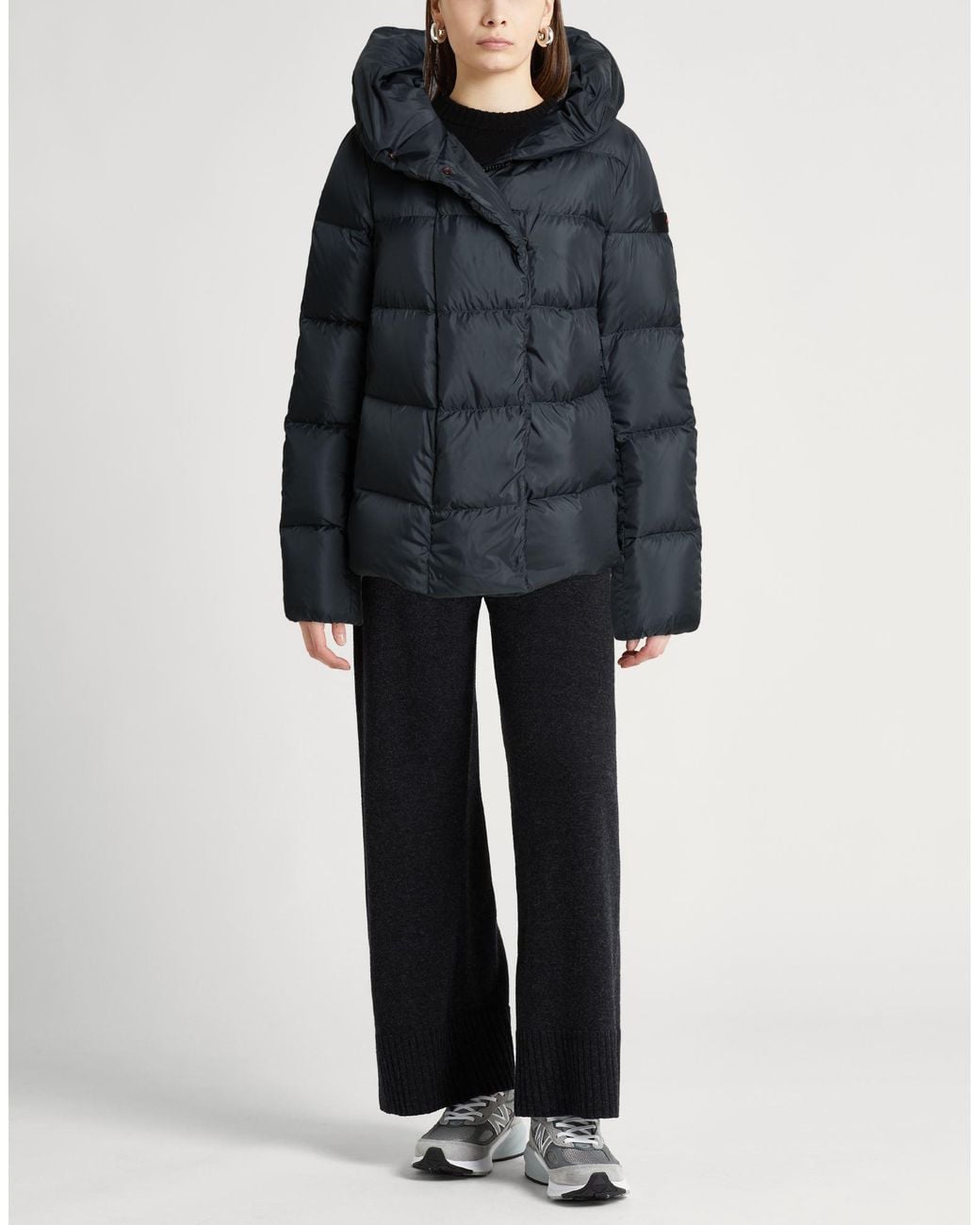 Peuterey Gray Midnight Puffer Polyester