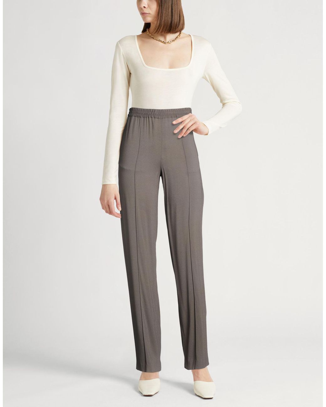 Fabiana Filippi Gray Trouser