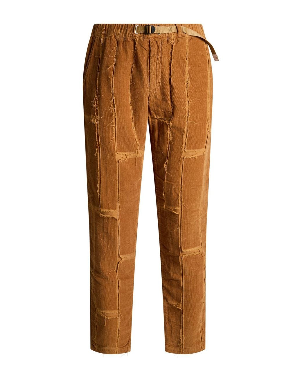White Sand Orange Trouser for men