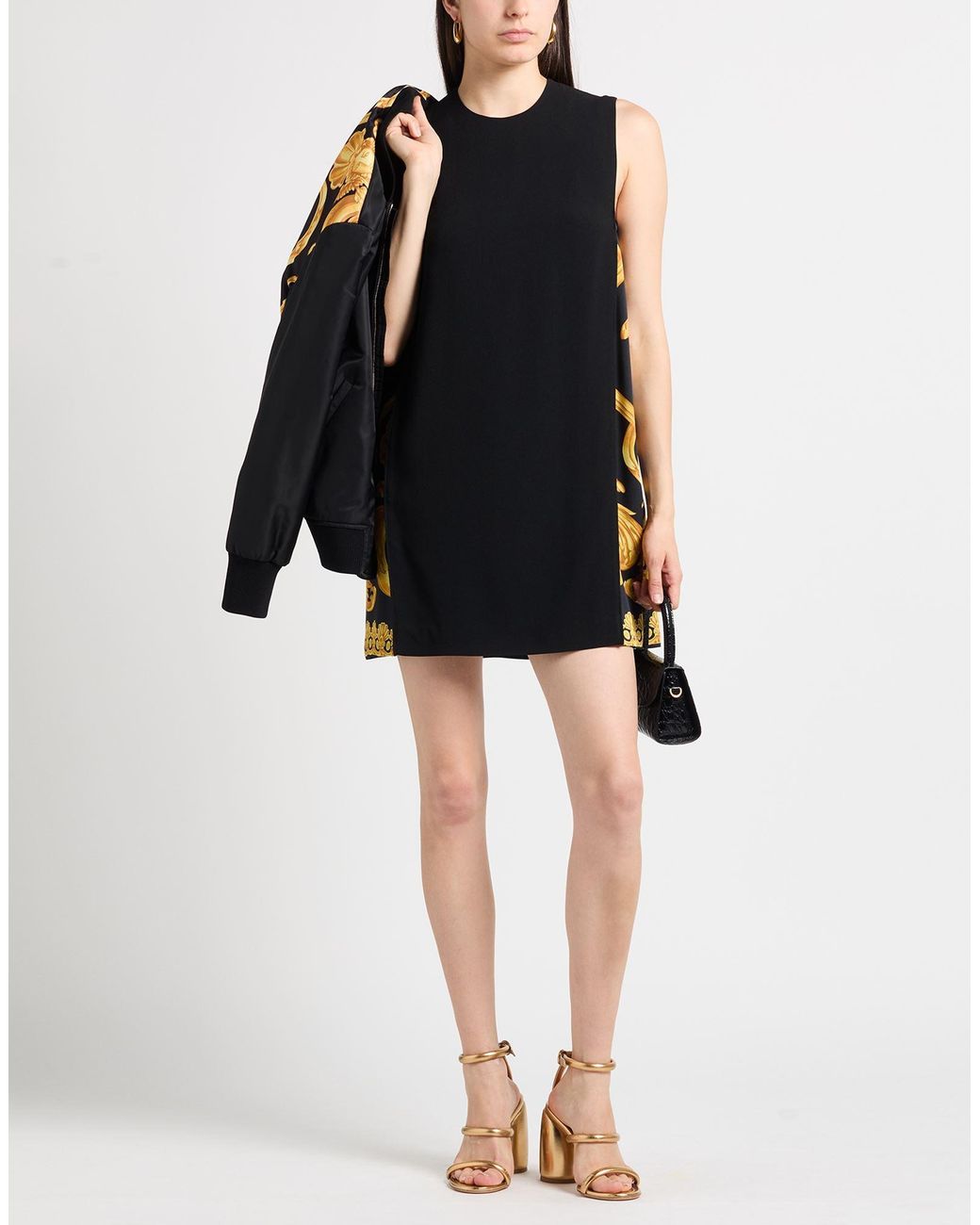 Versace Black Mini Dress