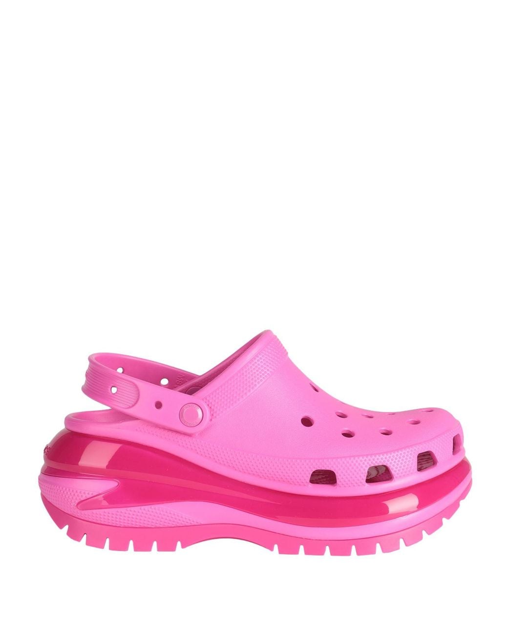 CROCSTM Pink – mega crush – clogs