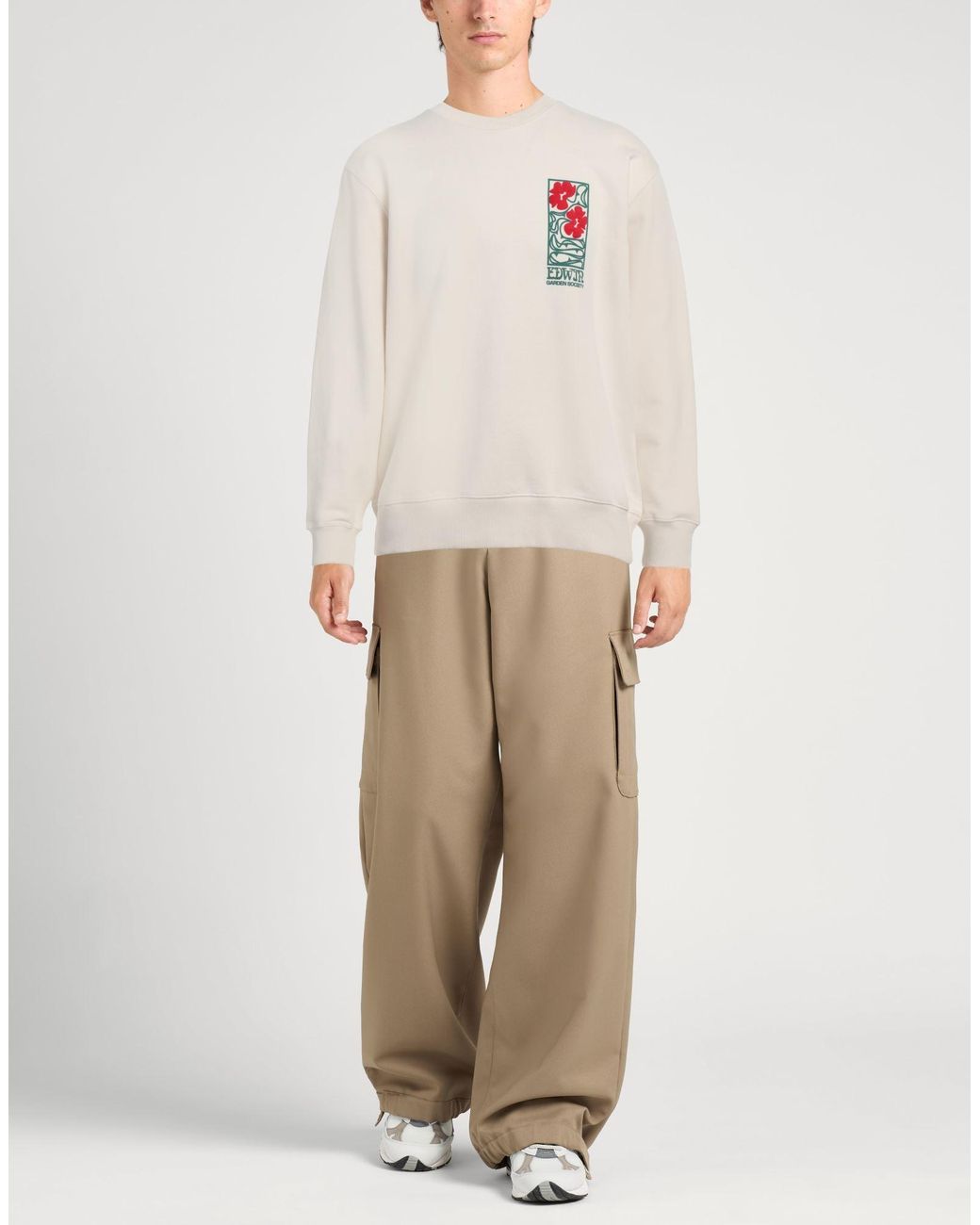 Edwin White Sweatshirt for men