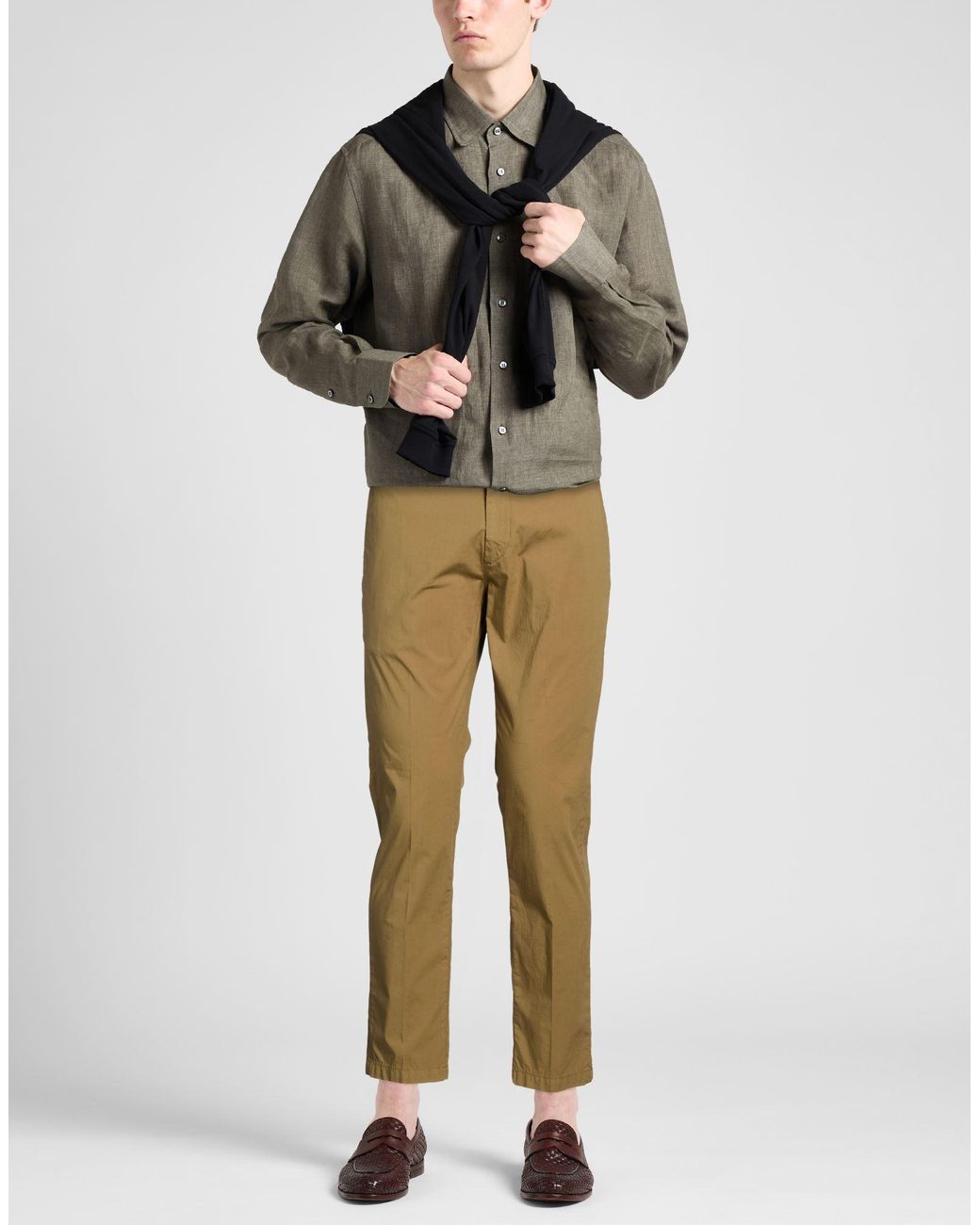 BE ABLE Natural Military Pants Cotton, Elastane for men