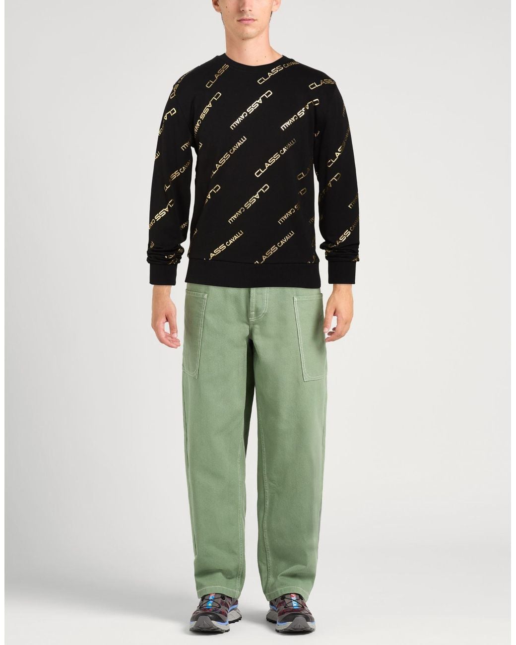 Sudadera Roberto Cavalli de hombre de color Black