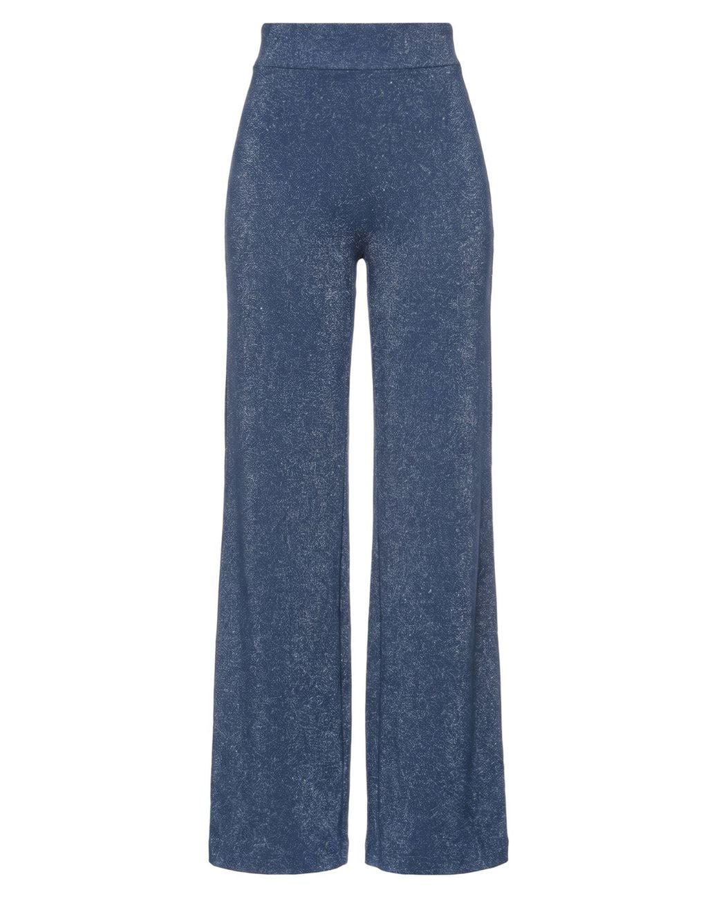 La Petite Robe Di Chiara Boni Blue Trouser