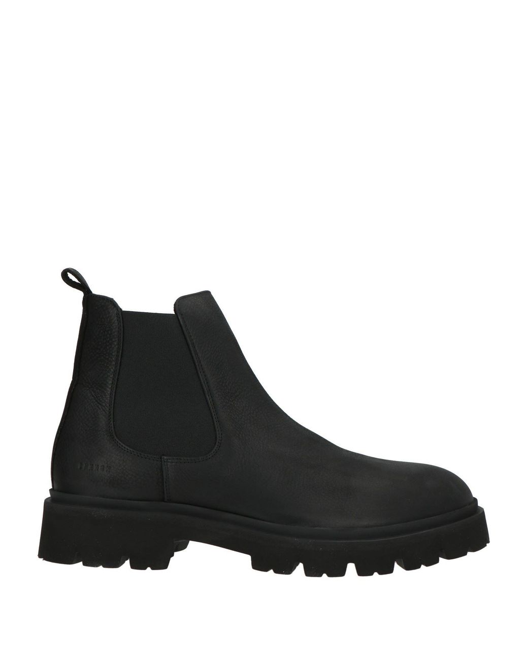 Copenhagen Shoes Black Ankle Boots Leather for men
