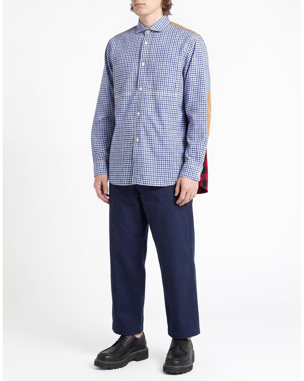Camisa Junya Watanabe de hombre de color Blue
