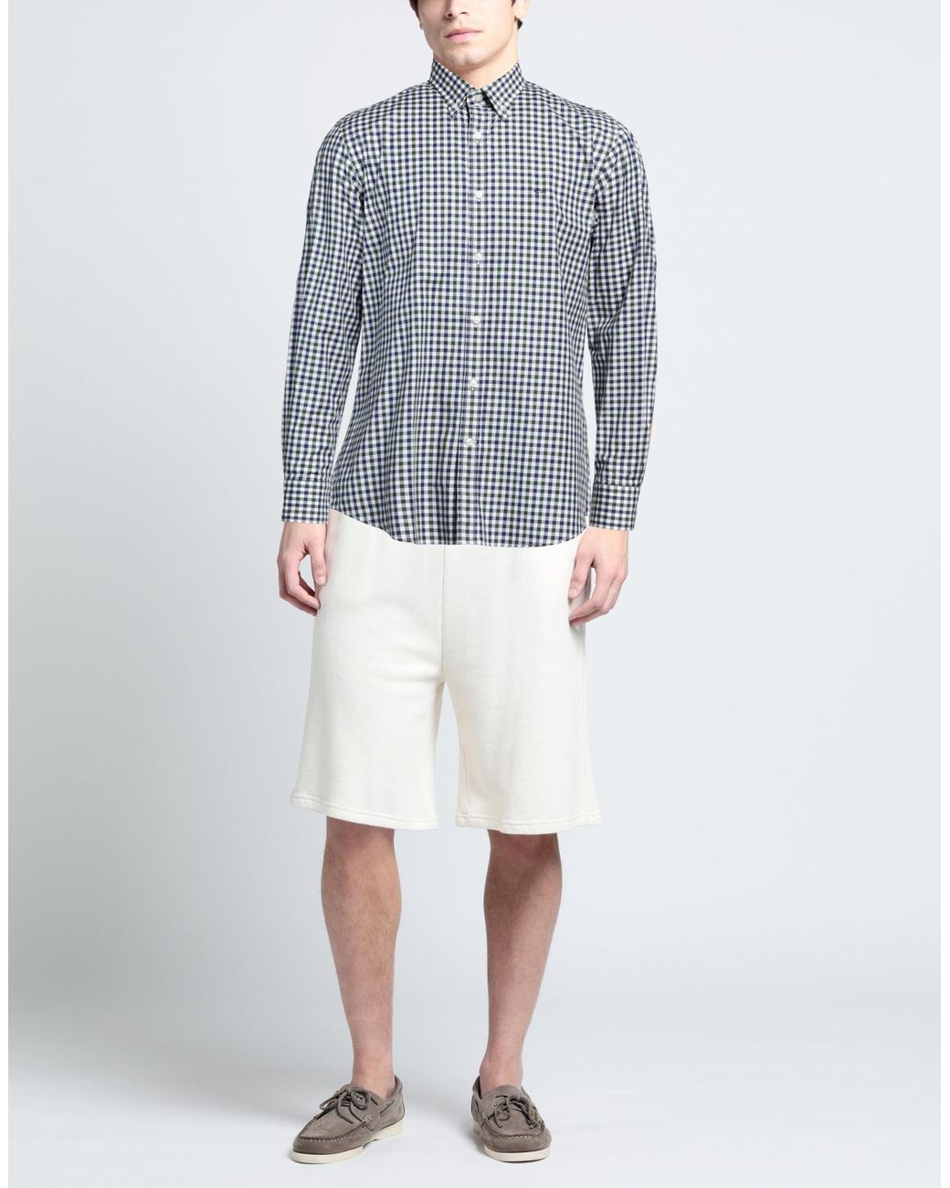 Paul & Shark Blue Shirt Cotton for men