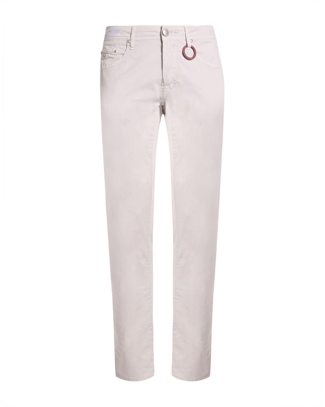 Tramarossa Pink Pants Cotton, Silk, Elastane for men