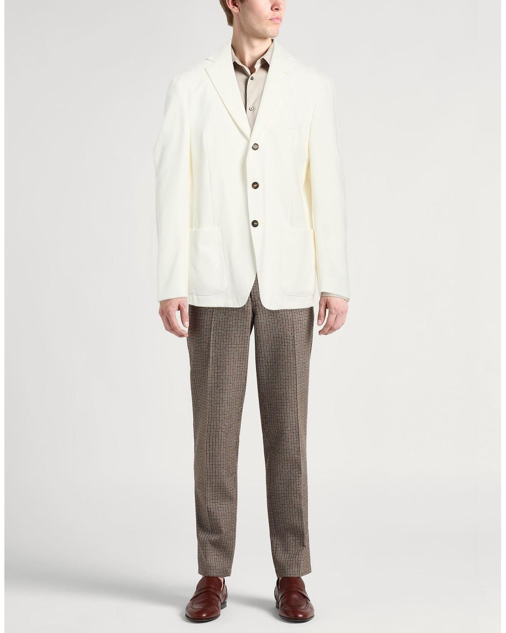 Eleventy White Blazer for men
