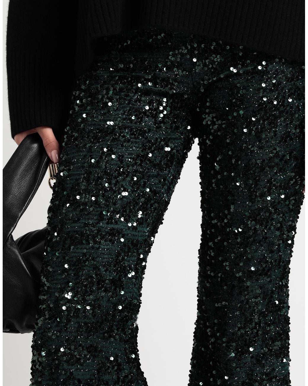 Le twins Green Pants Polyamide