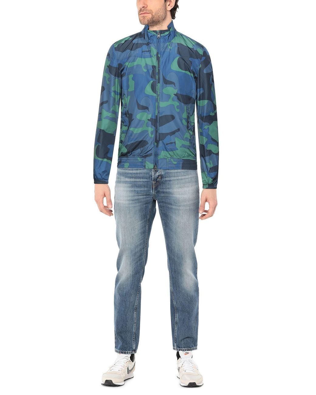 Woolrich Blue Jacket for men