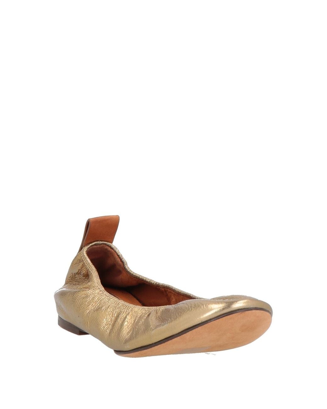 Lanvin White Ballet Flats