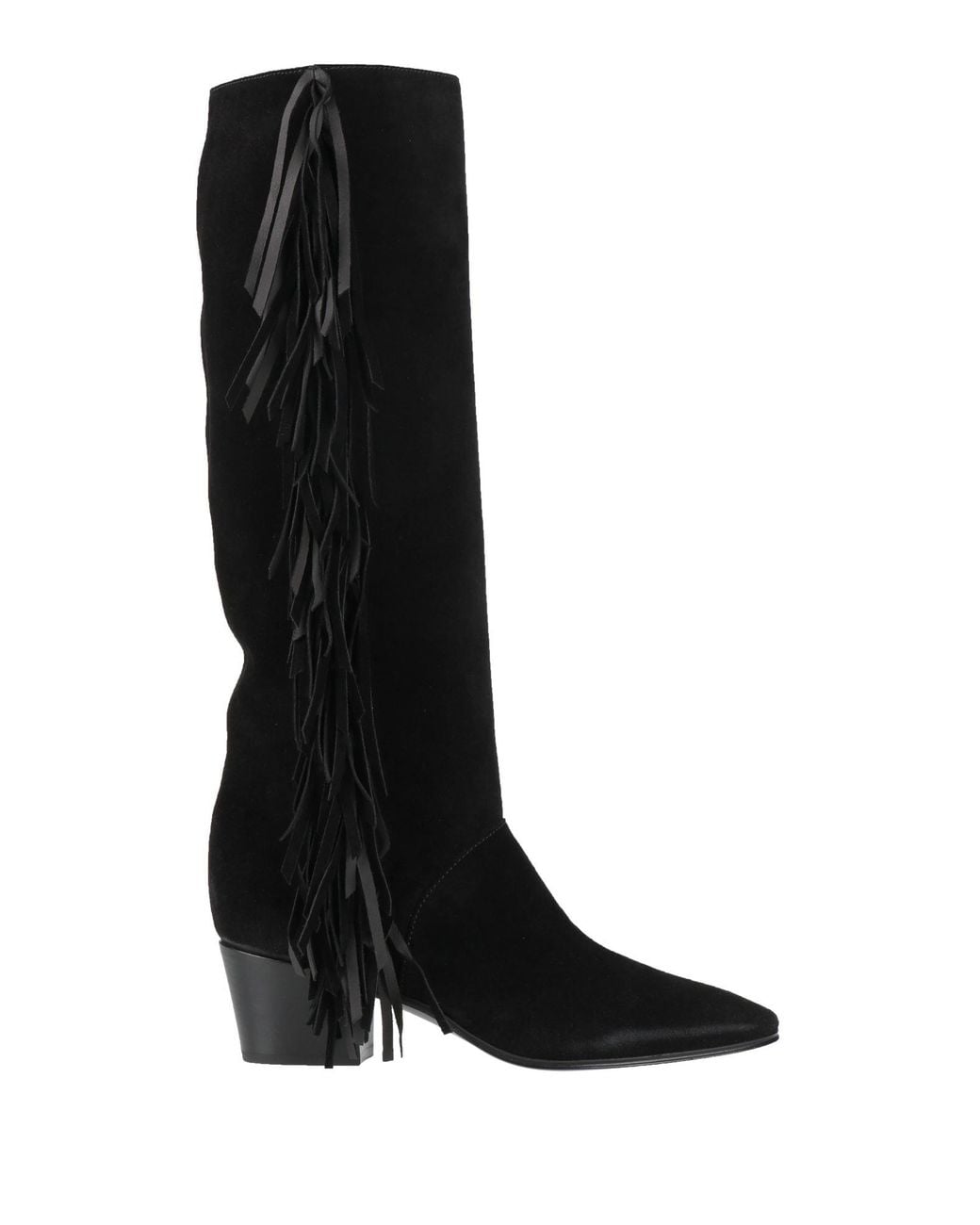 Casadei Black Boot Leather