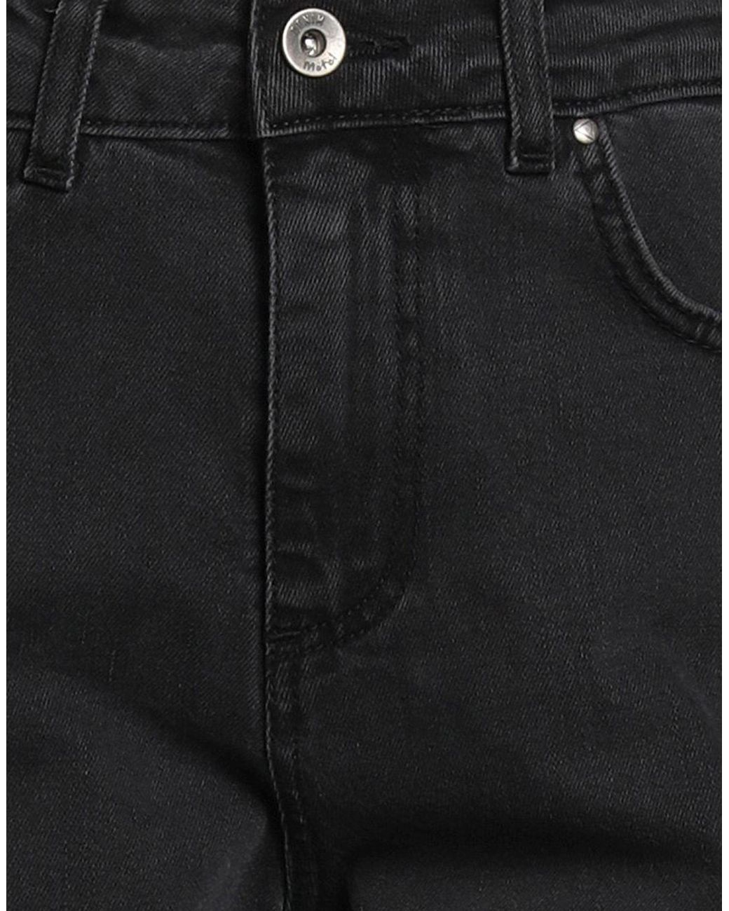 Motel Black Jeans Cotton, Elastane