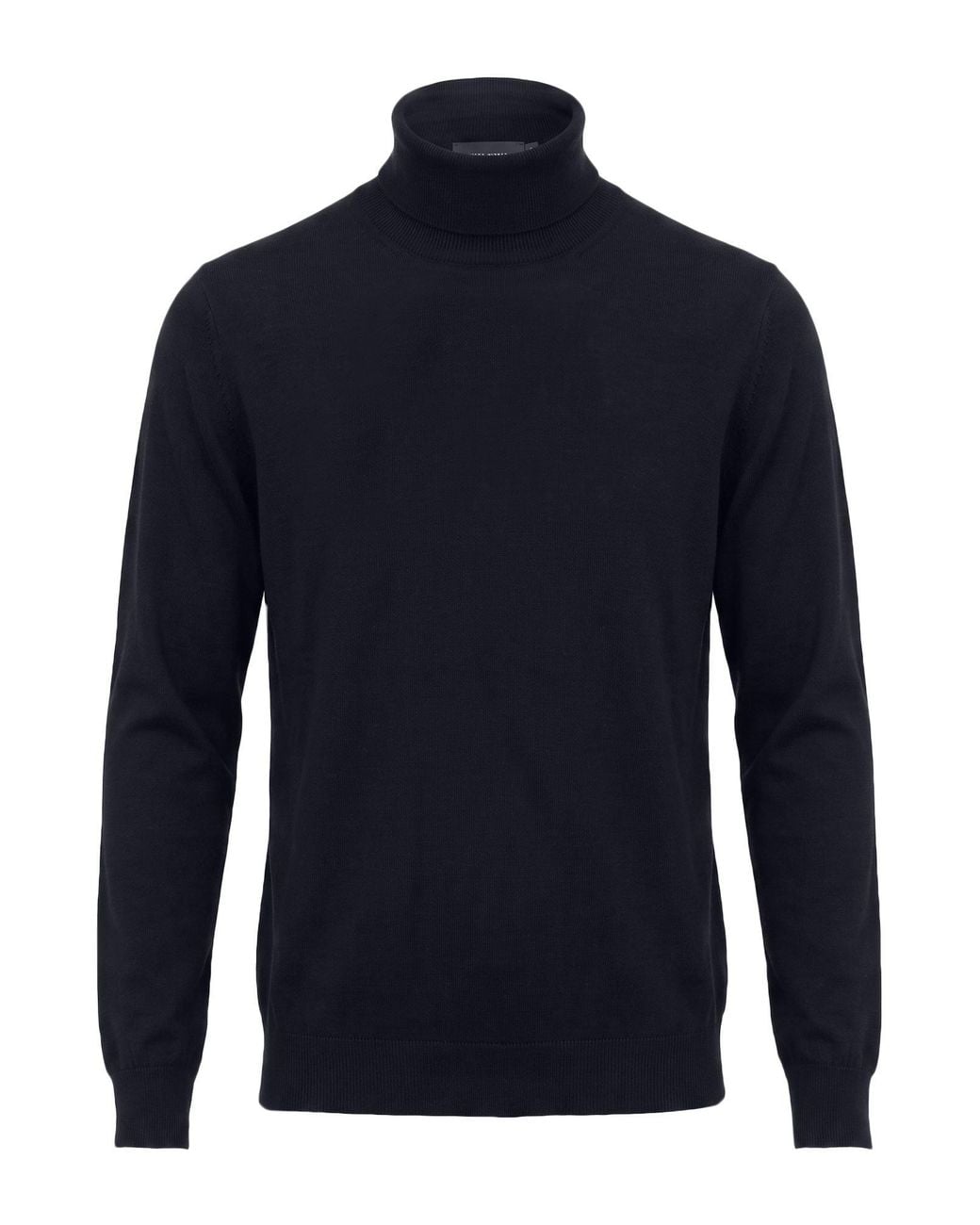 Emporio Armani Blue Midnight Turtleneck Virgin Wool for men