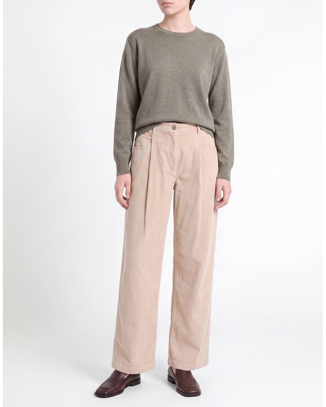 Peserico Natural Pants Cotton, Modal, Elastane