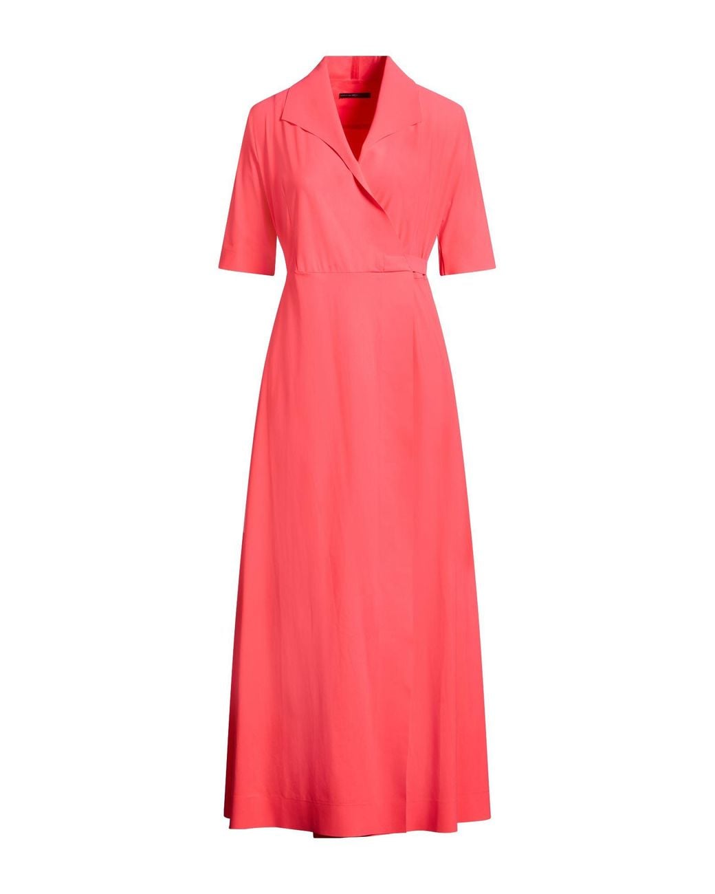 High Pink Clever Maxi Dress Nylon, Elastane