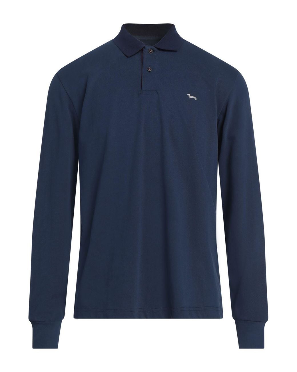 Harmont & Blaine Blue Polo Shirt Cotton for men