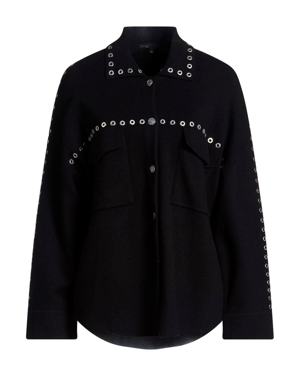 Maje Black Jackets